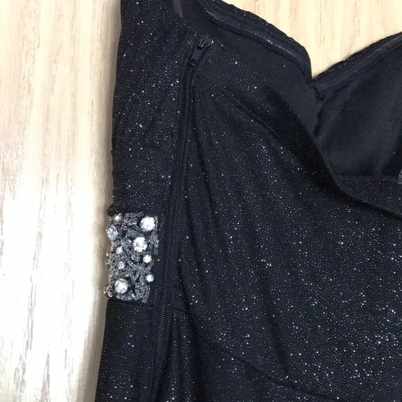 Black strapless dress - Picture 5 of 5